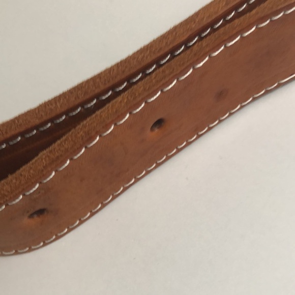 EUC Authentic Leather Belt Made In Mexico - Picture 5 of 6